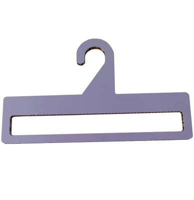 Die Cutting Ecological Recycled Cardboard Hangers OEM ODM