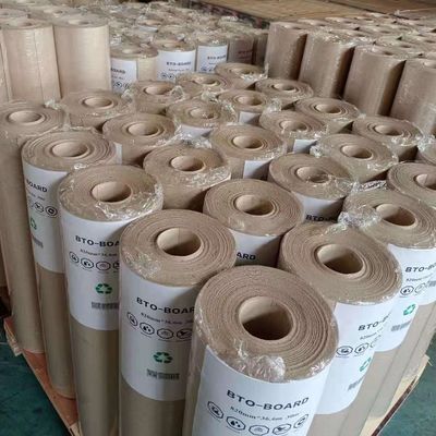 Papel de protección para pisos de trabajo pesado Rollo a prueba de agua reciclado para la construcción